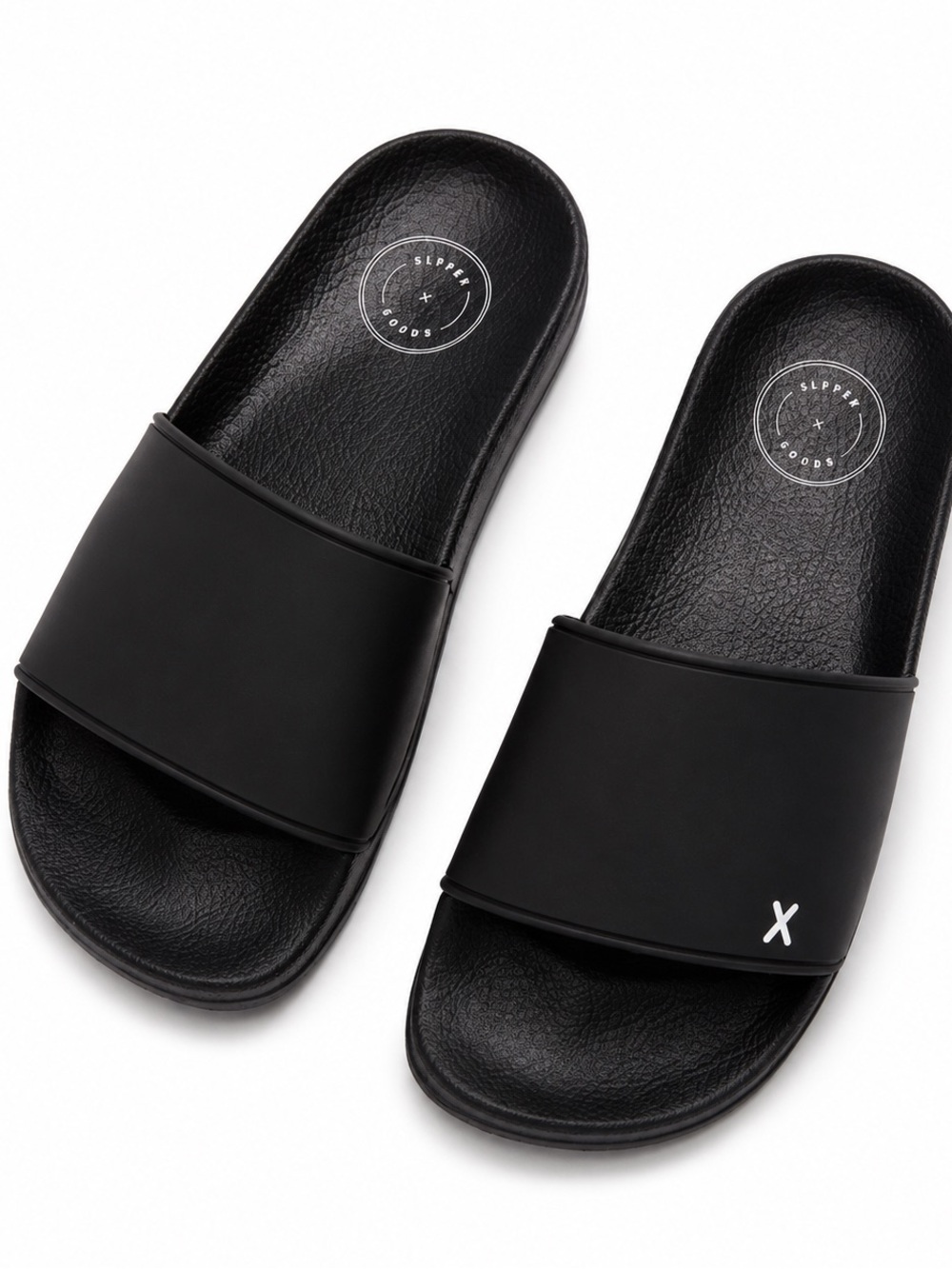 Sister x Soeur Beach Pool Slides Black Made in Italy Women’s EU 38 US 8